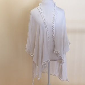 Forever 21 Kimono, white.